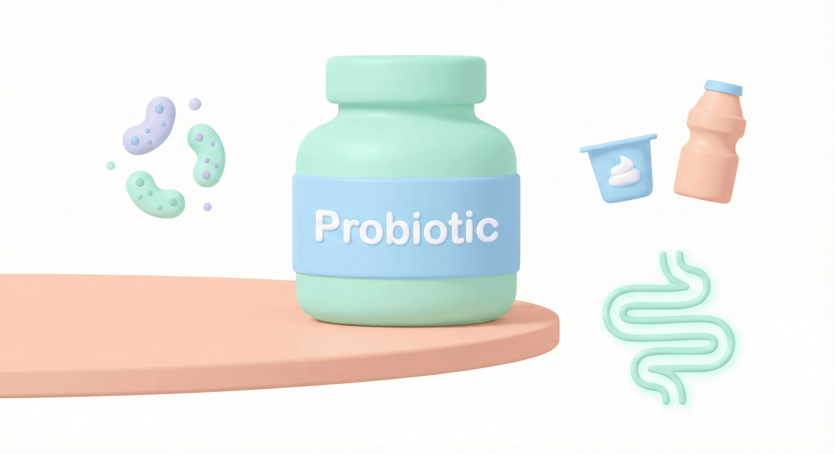 مکمل پروبیوتیک برای سلامت روده و تقویت گوارش کودکان در سبک پاستلی