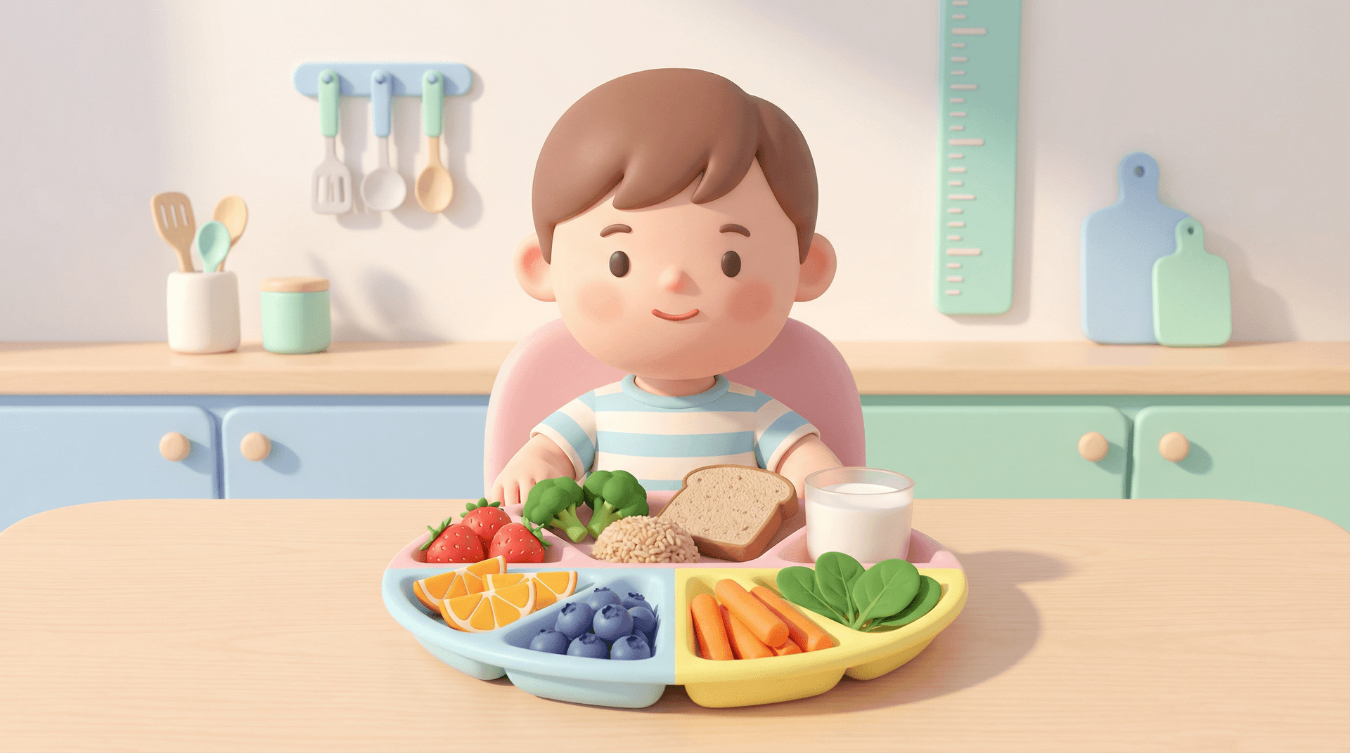 تغذیه سالم کودک؛ راهنمای کامل از تولد تا ۵ سالگی